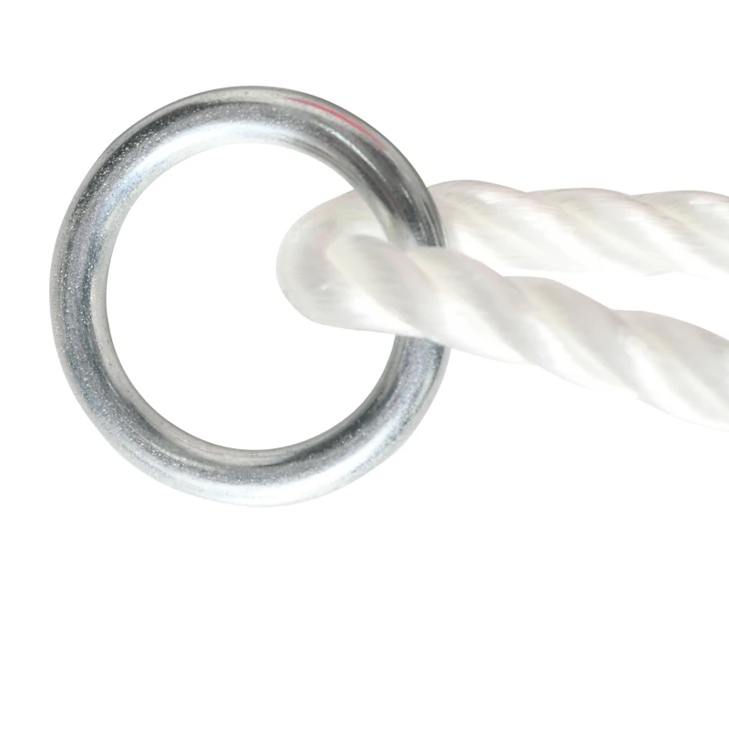 Outsunny outdoor zipline voor kinderen van 3-14 jaar rood 2000 x 28 x 140 cm