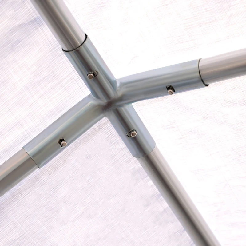 Tente barnum tonnelle de réception 6L x 4l x 2,8H m blanc