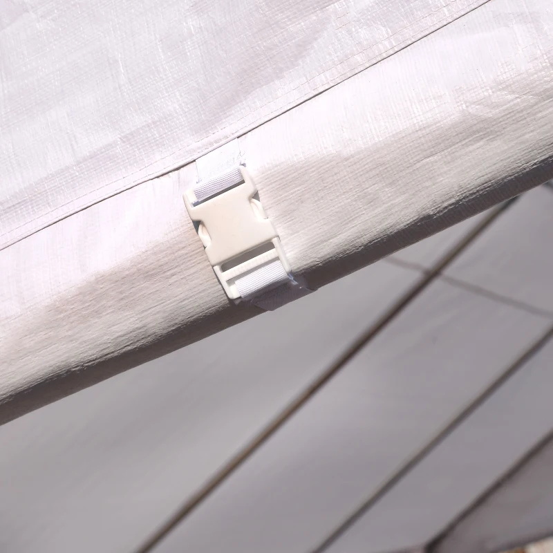 Tente barnum tonnelle de réception 6L x 4l x 2,8H m blanc