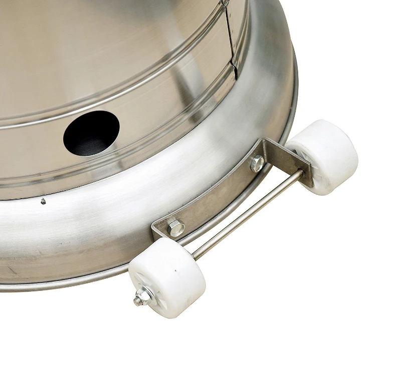 Outsunny Sobă pentru Extern pe Gaz din Inox Patio Heater Încălzire