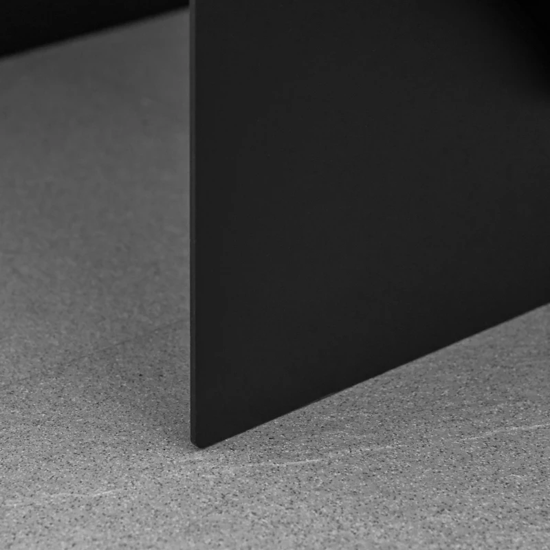 Outsunny Vatra de Foc pentru Gradina din Otel Patrata cu Manere, 50x45x30cm, Negru