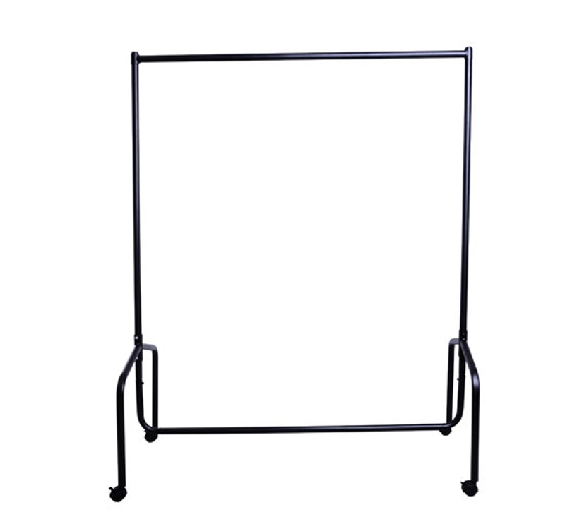 HOMCOM Suport pentru haine cu 4 roți de fier, 120x60x170cm