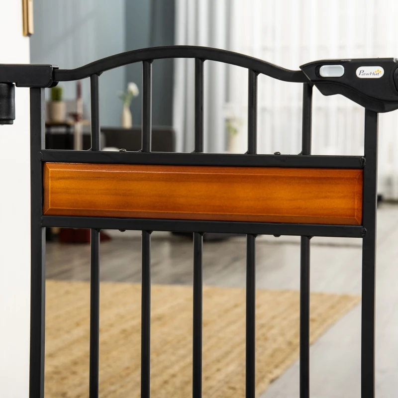 PawHut Portita pentru caini cu fixare prin apasare, extensibila 74-80 cm