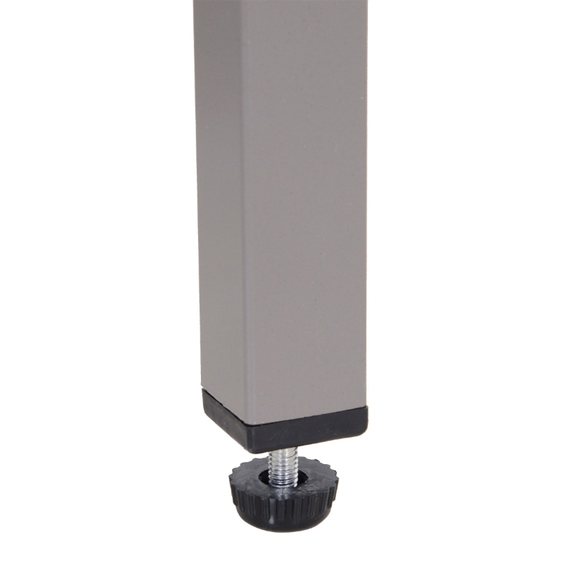 Outsunny Canapea bancuta de gradina 2 locuei in Rattan si aluminiu Gri 118 x 75 x 79 cm