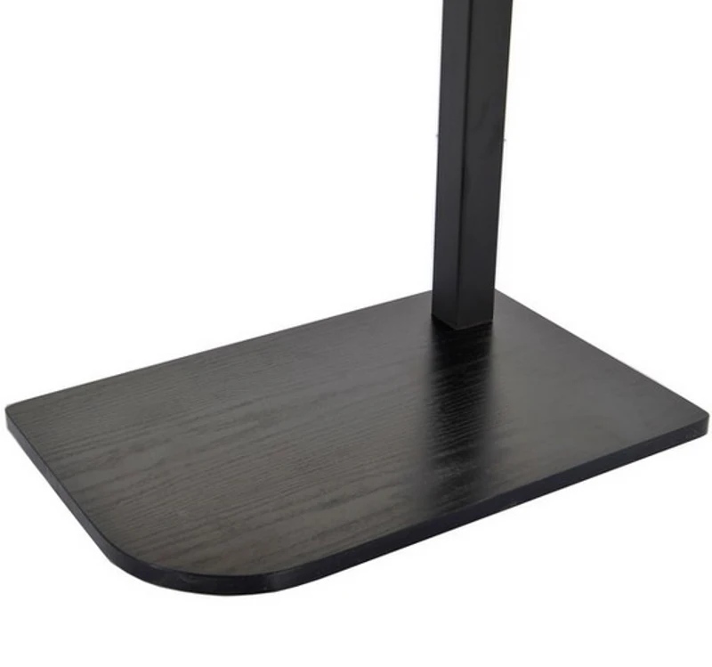 Homcom Masa Birou Colt, 155×130×76 cm – Neagra