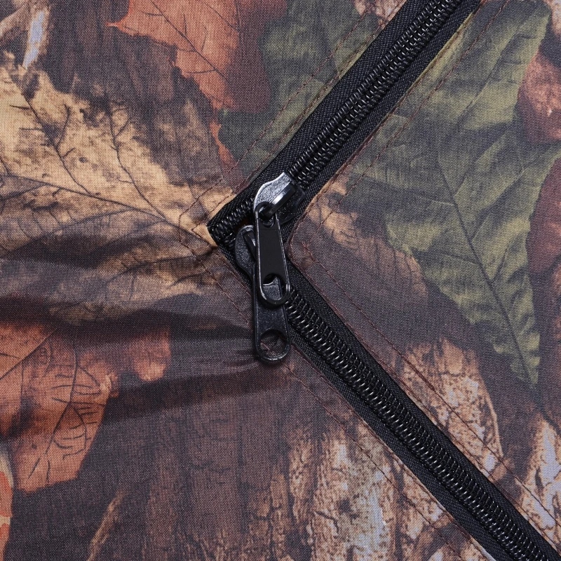 Outsunny Cort Stealth Camo pentru Vanat si Fotografie 2 Persoane 4 Geamuri Buna Vizibilitate, Tesatura Oxford,145x145x165cm