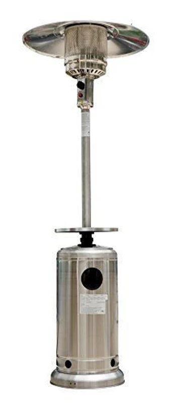 Outsunny Sobă pentru Extern pe Gaz din Inox Patio Heater Încălzire