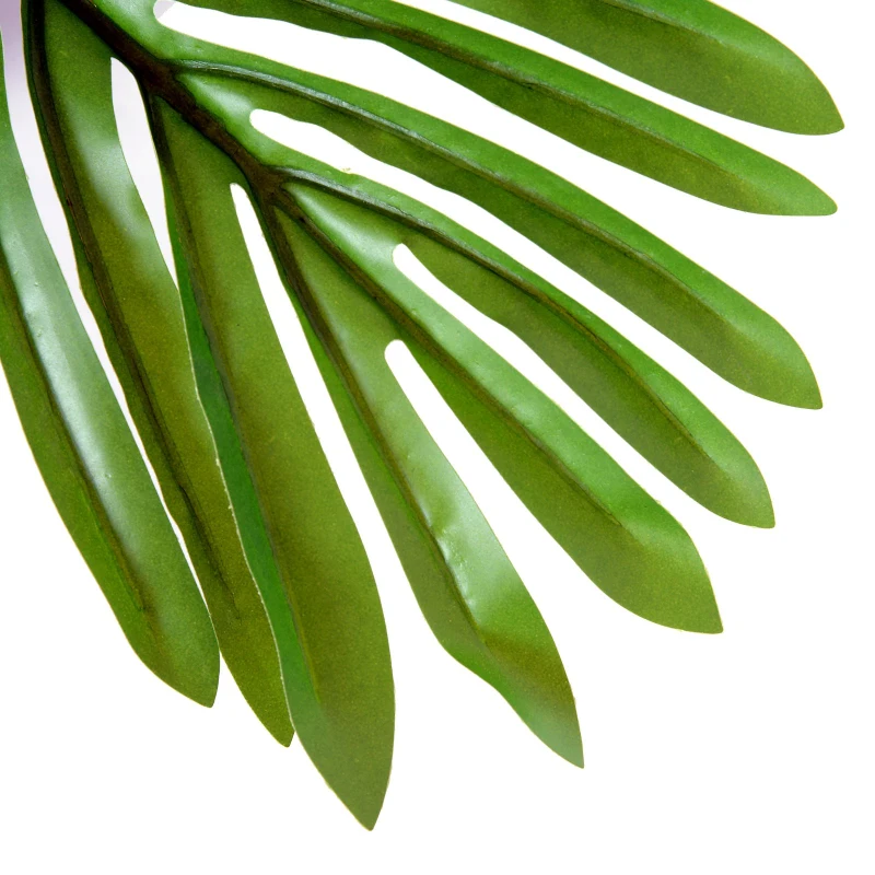 Outsunny Planta Artificiala Palmier Artificial in Ghiveci de 150 cm pentru Interior si Exterior
