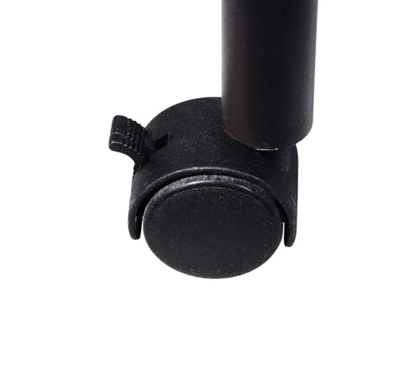 HOMCOM Suport pentru haine cu 4 roți de fier, 120x60x170cm