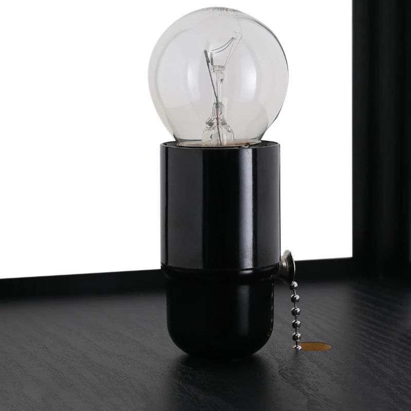 Homcom Lampa Pom 160 cm – Negru cu Rafturi pe 3 Niveluri