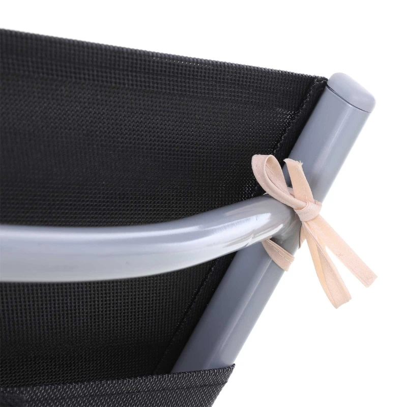 Outsunny Fotoliu sezlong de Gradina Fotoliu Relax Reclinabil din Aluminiu 170x64x80cm