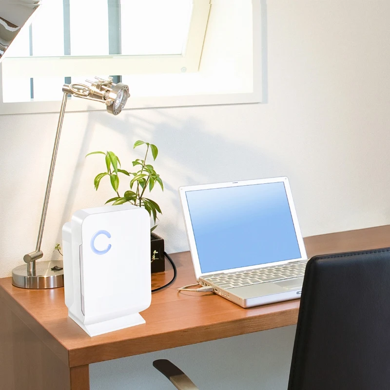 HOMCOM dezumidificator electric, cu rezervor de 1300ml