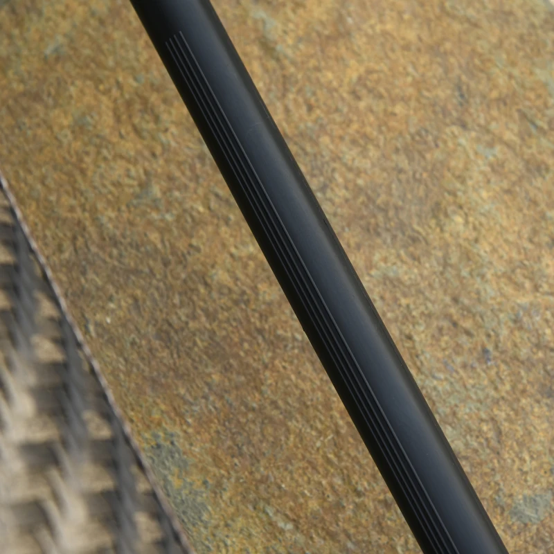 Outsunny Sezlong pentru a face plaja pentru Gradina Pliabil din Rattan si Otel