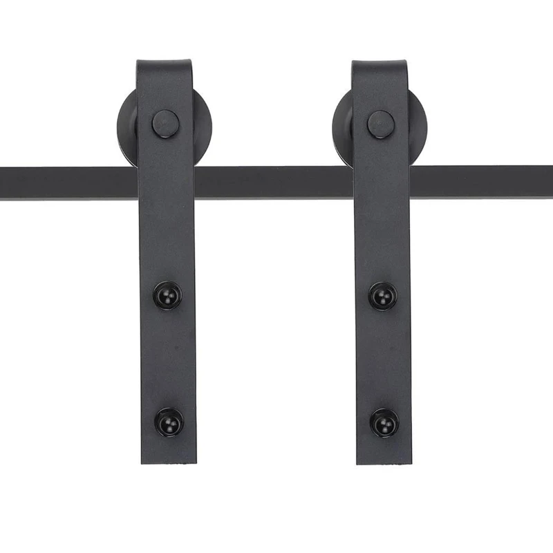 Homcom Kit Montaj Usi Glisante – sina 200 cm cu Accesorii Otel