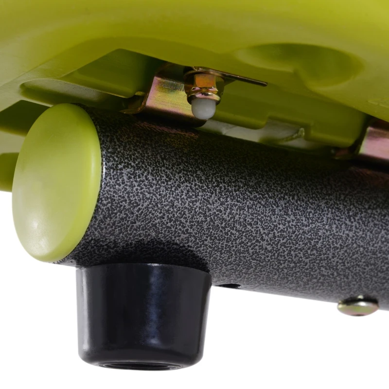 HOMCOM Leagan Basculant si Rotativ de Gradina pentru Copii in Metal, Verde si Gri