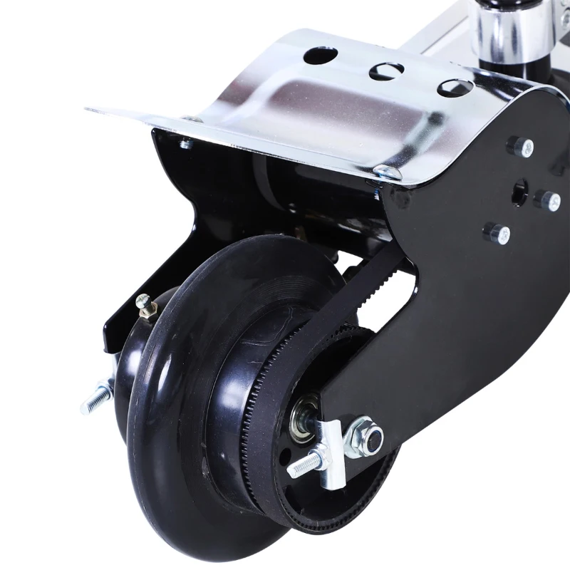 HOMCOM Trotineta Electrica Pliabila cu Sa 2 Roti Manubriu Reglabil Copii 7 Ani 81.5 × 37 × 96cm Negru