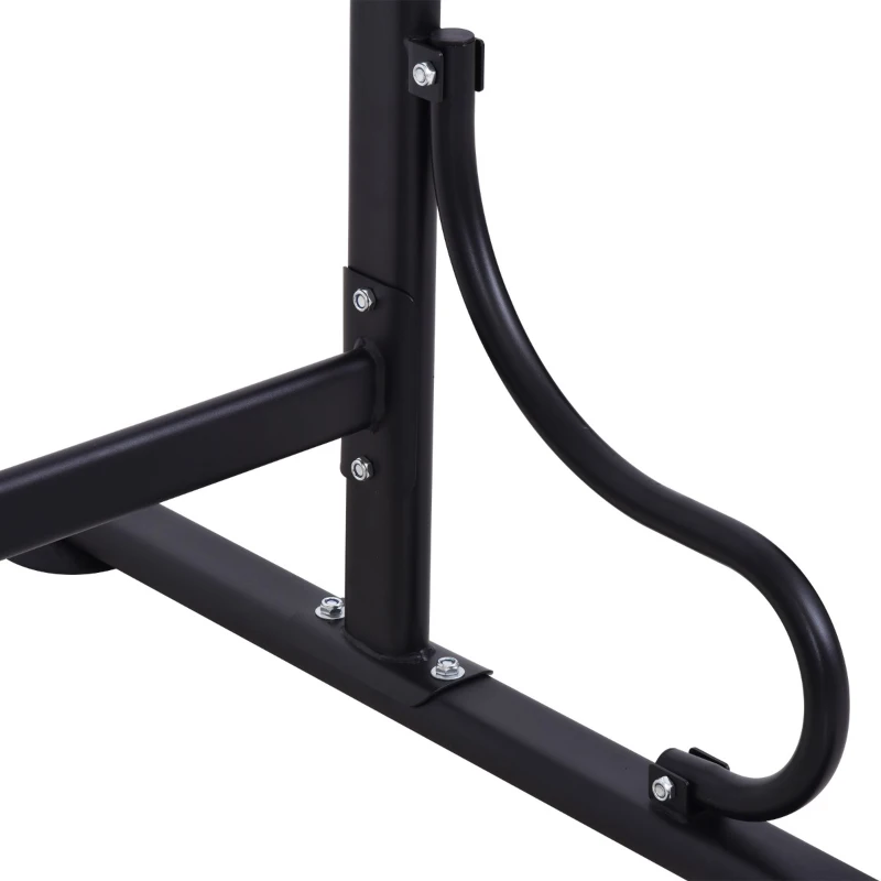 HOMCOM bara tractiune, inaltime reglabila, 98x84x171-219cm(m-11)