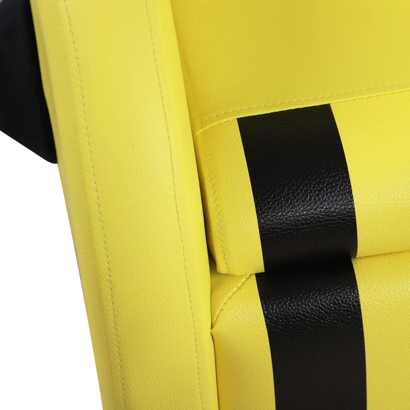 HOMCOM® Kindersessel Minisessel bienenförmige Kindersofa mit Stauraum für 3-6 Jahre alt