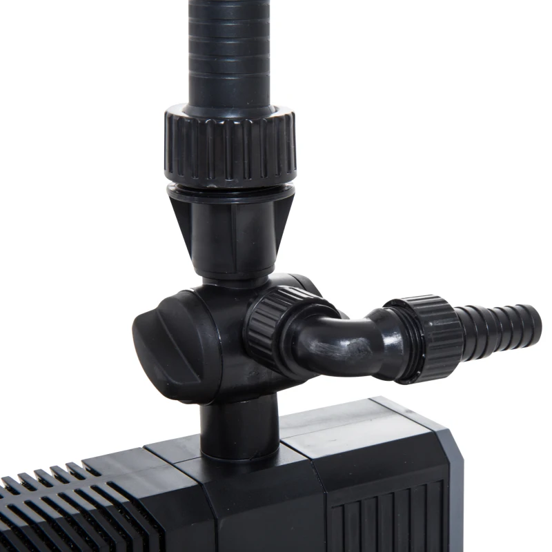 Outsunny® Tauchpumpe Teichpumpe Wasserpumpe Springbrunnen 25W Aquarium Schwarz