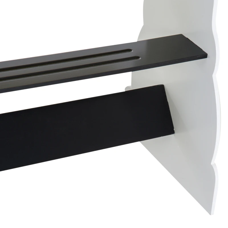 HOMCOM® Kinderschreibtisch Kindermaltisch mit Tafel Kuh