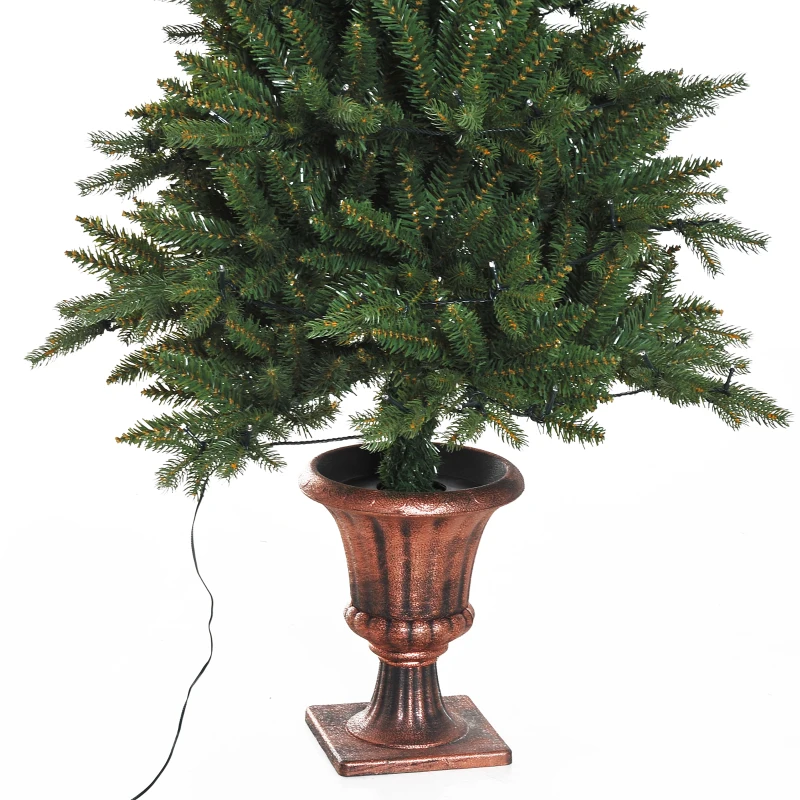 HOMCOM® Künstlicher Weihnachtsbaum | Tannenbaum | Ø 76 x 120 cm | Grün