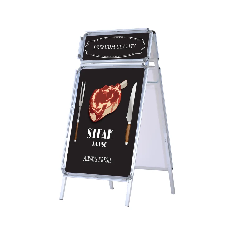 HOMCOM® Plakatständer A1 Kundenstopper