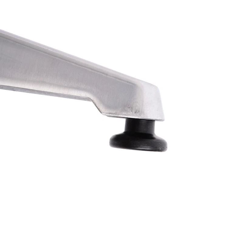 HOMCOM® Bartisch Stehtisch Bistrotisch Partytisch höhenverstellbar 70/110 cm Aluminium