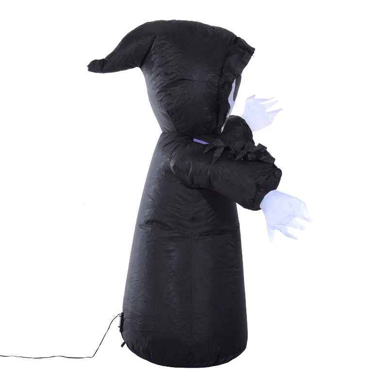 HOMCOM® Halloween Aufblasbares Spukgespenst Luftfigur Deko 120 cm