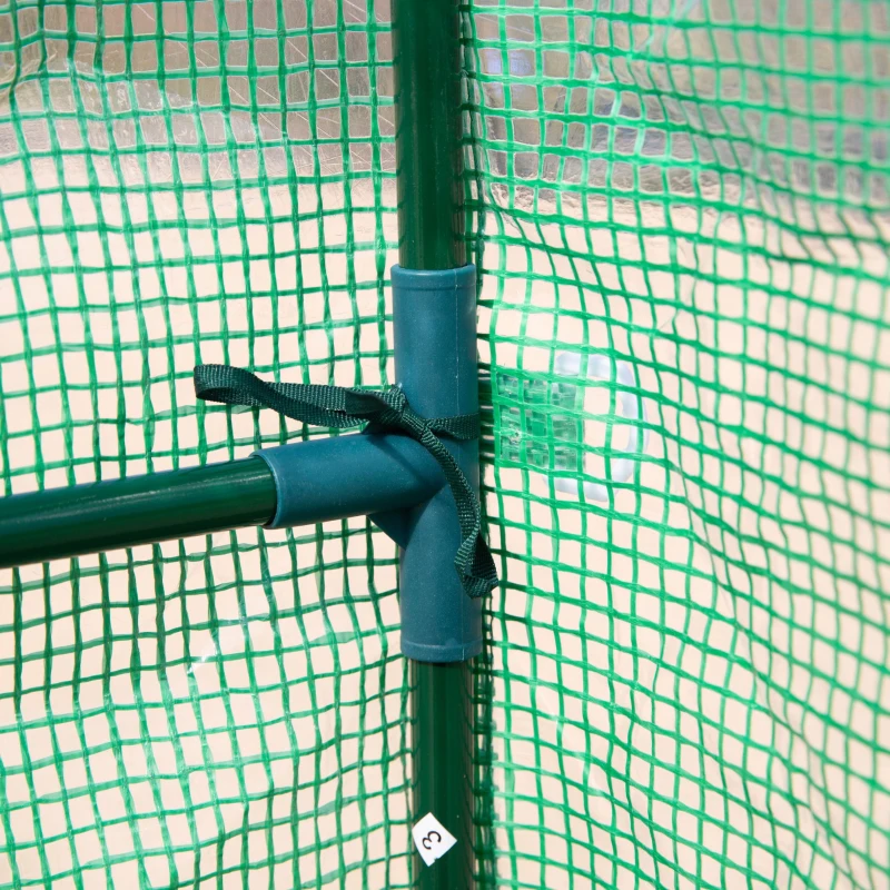 Outsunny® Treibhaus Gewächshaus Blumenregal Frühbeet Tomatenhaus Pflanzenhaus für Garten