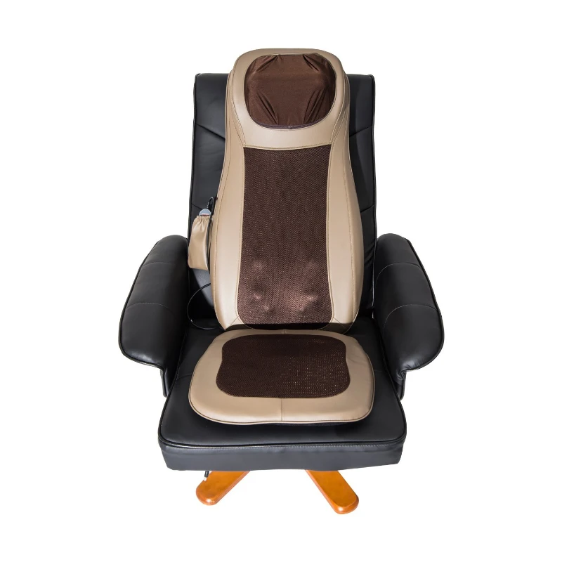 HOMCOM Massagesitzauflage mit Nackenmassage und Wärmefunktion