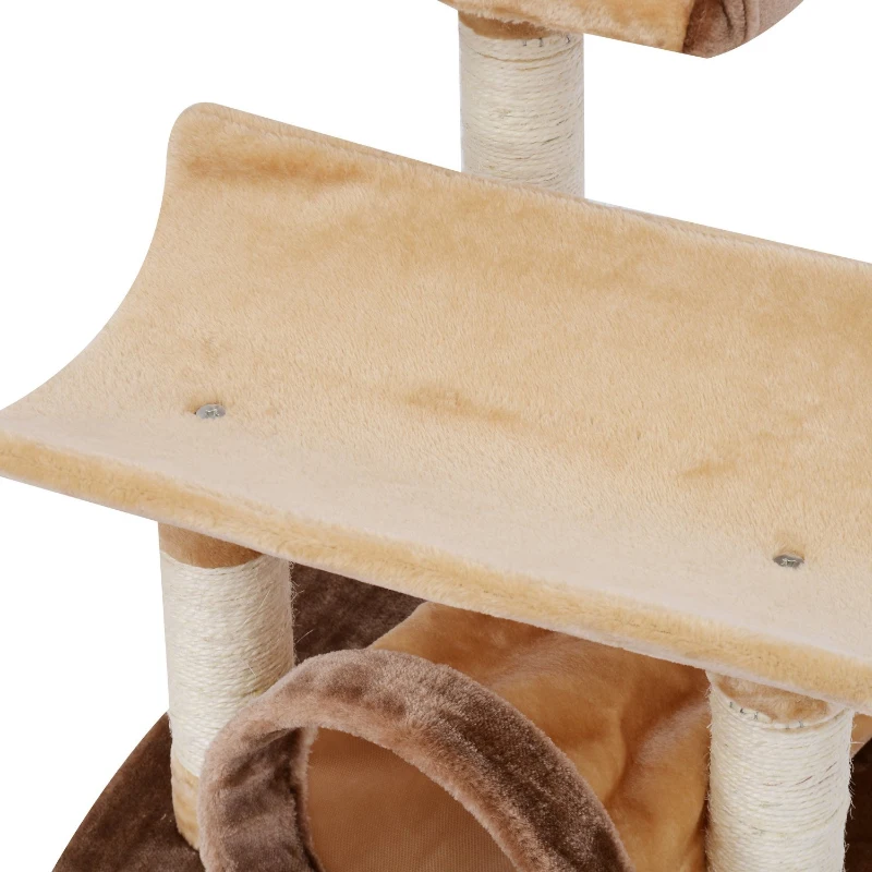 PawHut Kratzbaum Katzenbaum Spielbaum Katzen Sisal