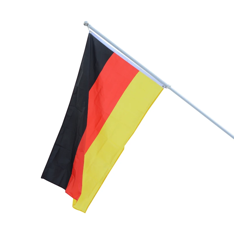 Outsunny® 2 x Deutschlandfahne Flagge 90 x 150 cm