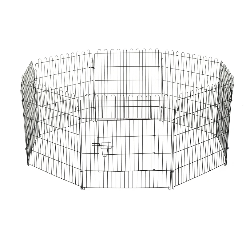 PawHut® Hunde Welpengitter Freilaufgehege Freigehege Welpenauslauf 71x76cm