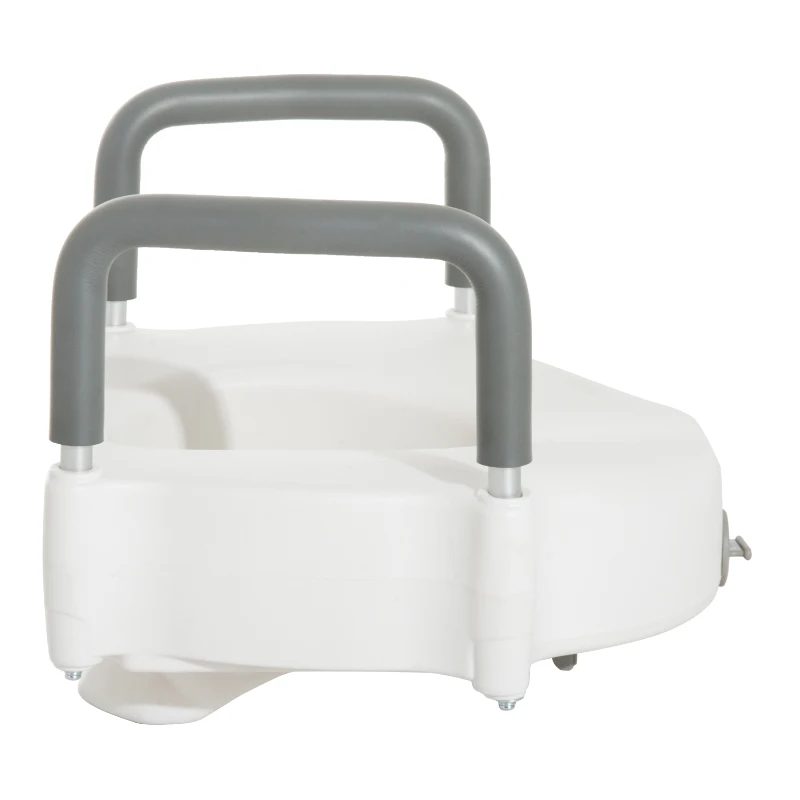 HOMCOM Toilettensitzerhöhung Sitzerhöhung mit Armlehnen