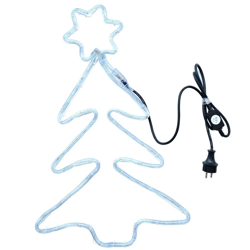 Weihnachtsbeleuchtung Lichtschlauch LED Dekor Weihnachtsbaum