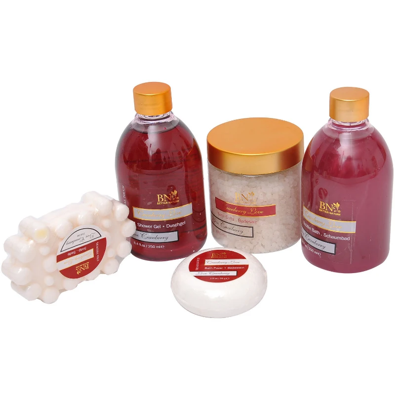 HOMCOM® 5 tlg. Wellness Set Geschenkset Badeset