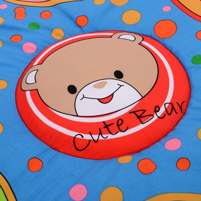 Krabbeldecke Babykrabbledecke Erlebnisdecke mit Spielbogen Krabbelmatte Spielmat Sieben Bärchen