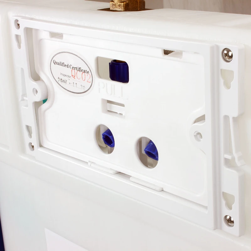 HOMCOM® WC Vorwandelement Spülkasten 102cm Weiß