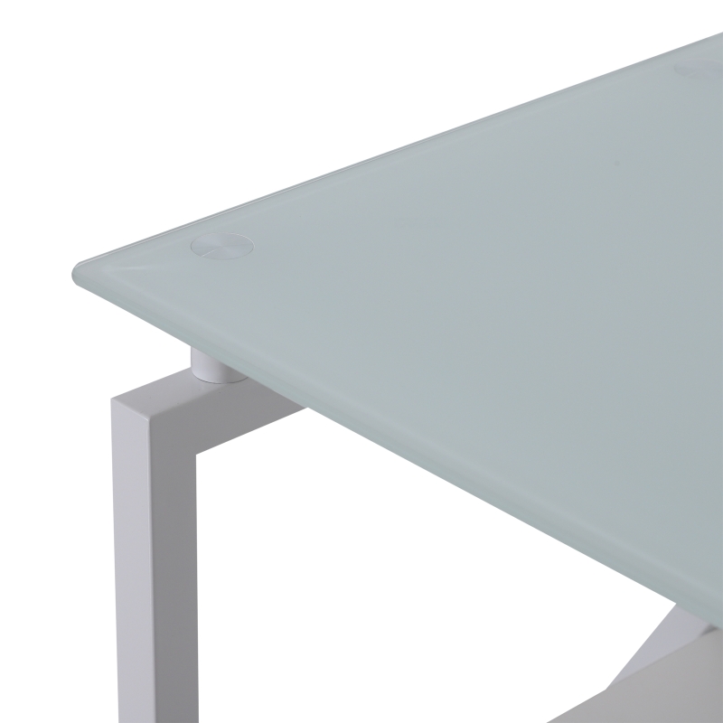 HOMCOM® Standregal Aktenregal Bücherregal Lagerregal Aufbewahrungsregal Weiß 60 x 40 x 96,5 cm