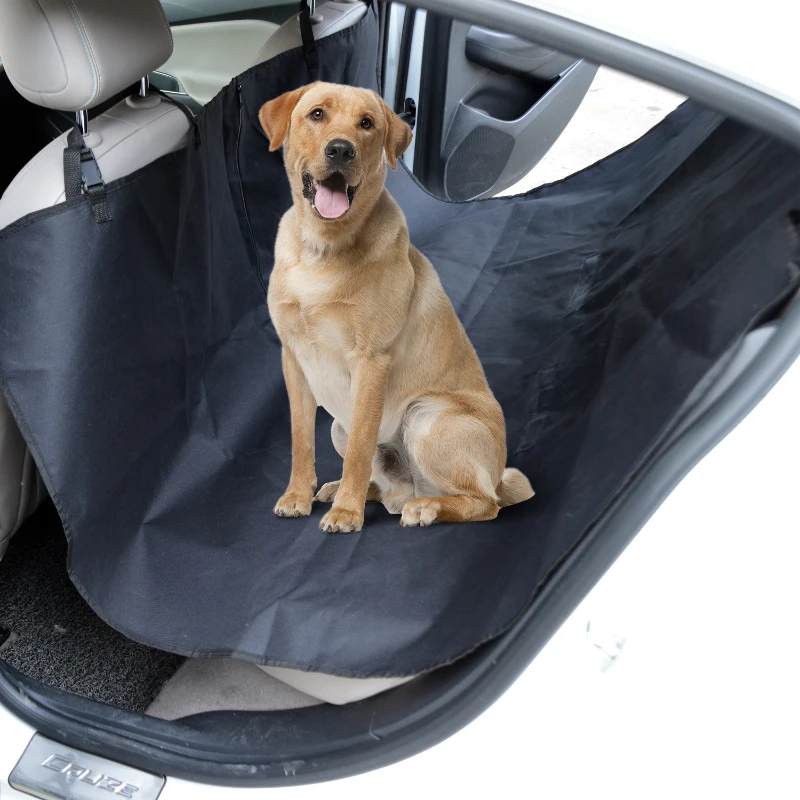 PawHut® Hundeschutzdecke Autodecke Rücksitzdecke schwarz