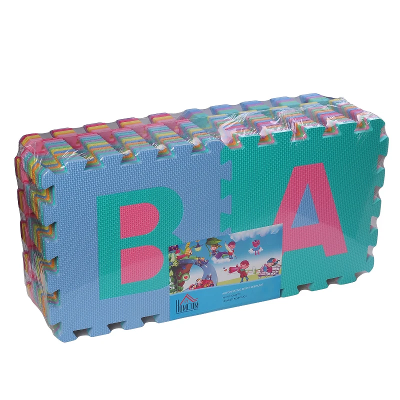 HOMCOM® 36 tlg. Puzzlematte Spielmatte Schaumstoff