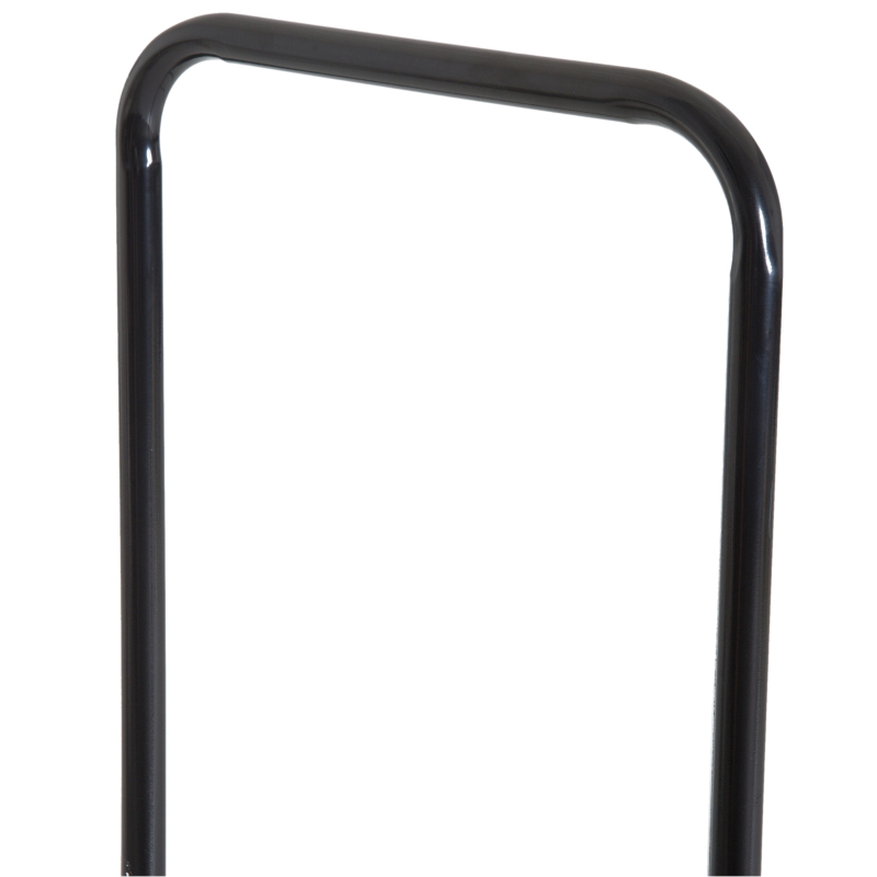 HOMCOM® Kaminholzständer Kaminholzregal Stahl Schwarz