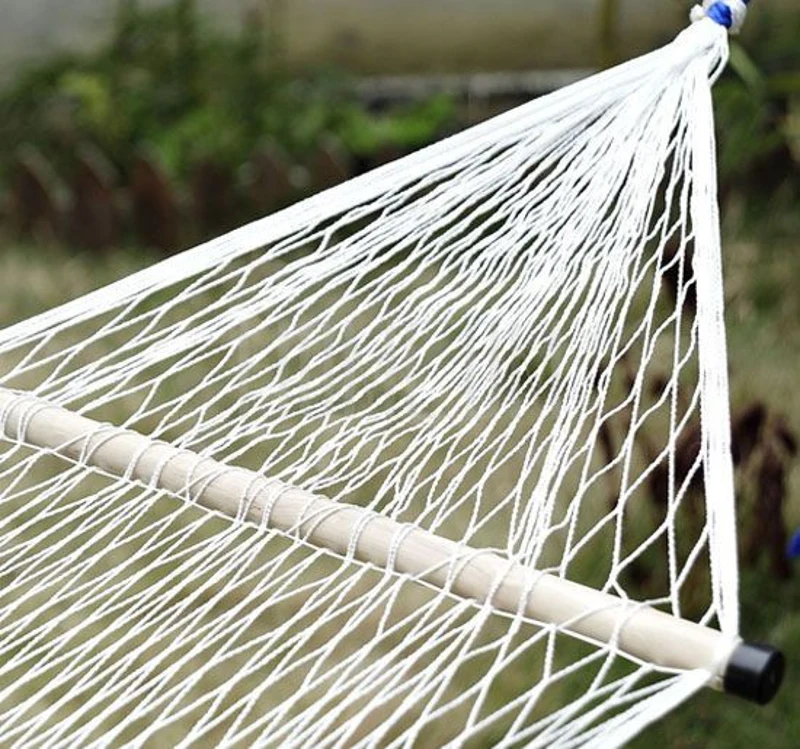Hängematte Hängenetz Hängeliege Netzhängematte Hängesitz aus Polyester 200x50cm