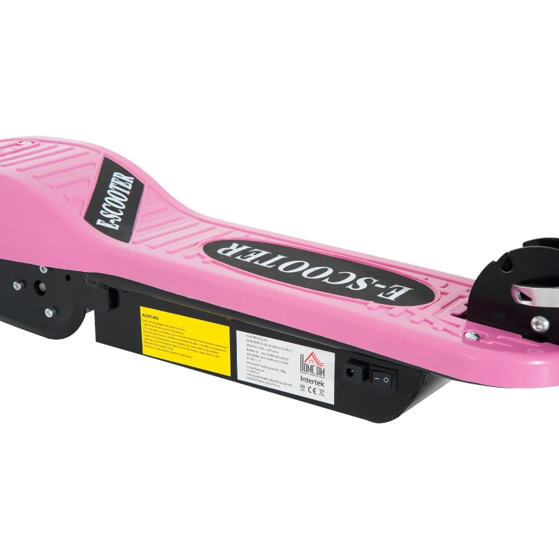 HOMCOM® E-Scooter Kinderroller Cityroller 120W klappbar Rosa