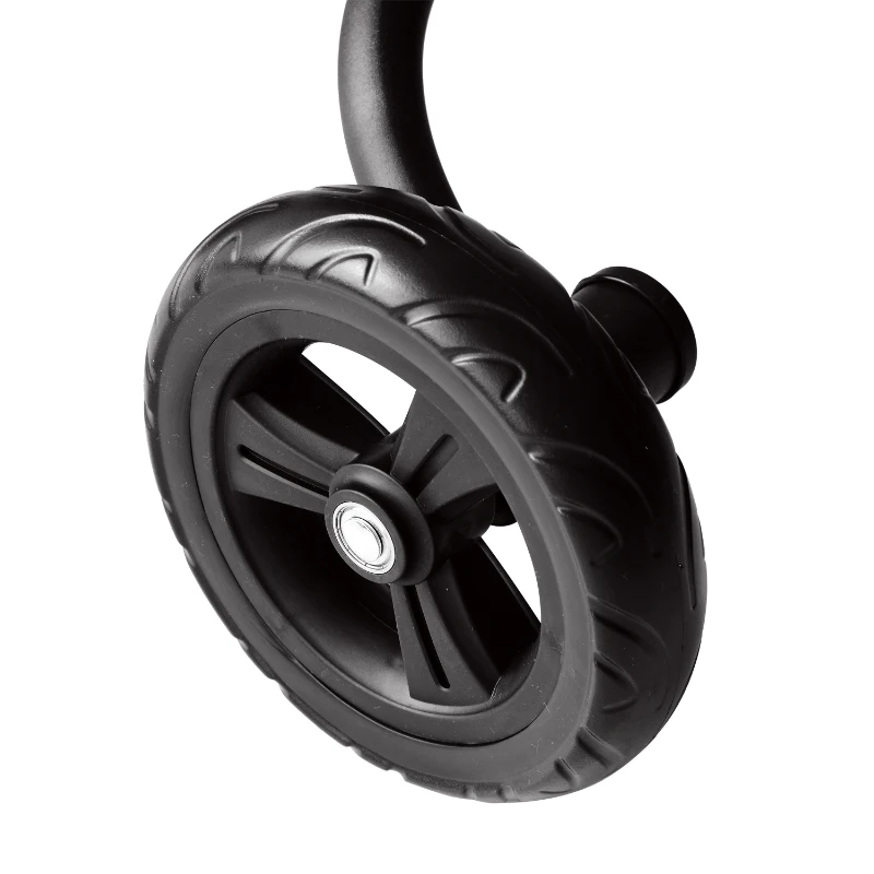 HOMCOM Dreirad Kinderdreirad Kleinkinder Rad Schwarz Metall