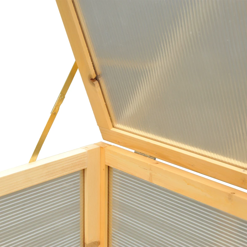 Outsunny® Pflanzschrank Frühbeetkasten Holz L