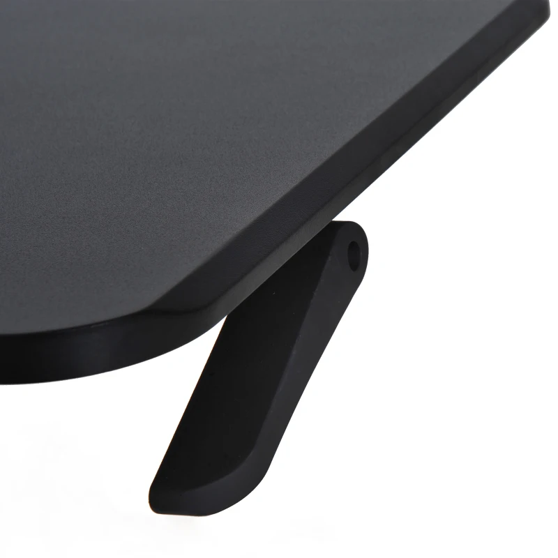 Vinsetto® Monitorständer Sitz-Steh-Schreibtisch Höhenverstellbar Schwarz L64 x B69 x H(11,8-41) cm