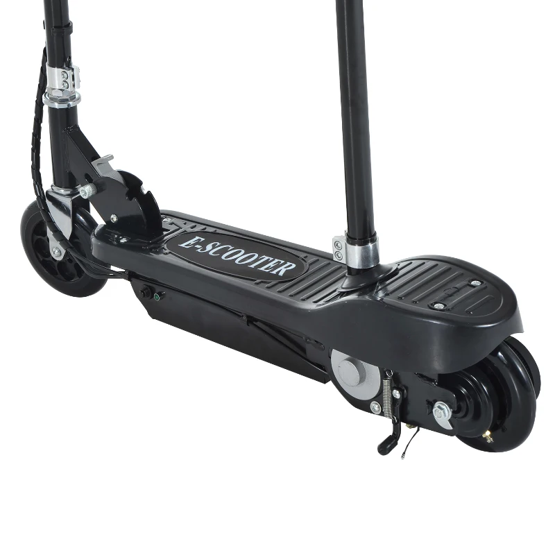 HOMCOM® Elektroroller mit Sitz Tretroller 120W klappbar Schwarz