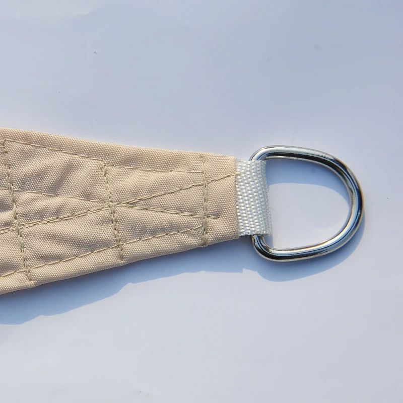 Outsunny® Sonnensegel Dreieck/3x3x3 m Sand Polyester - wasserabweisend