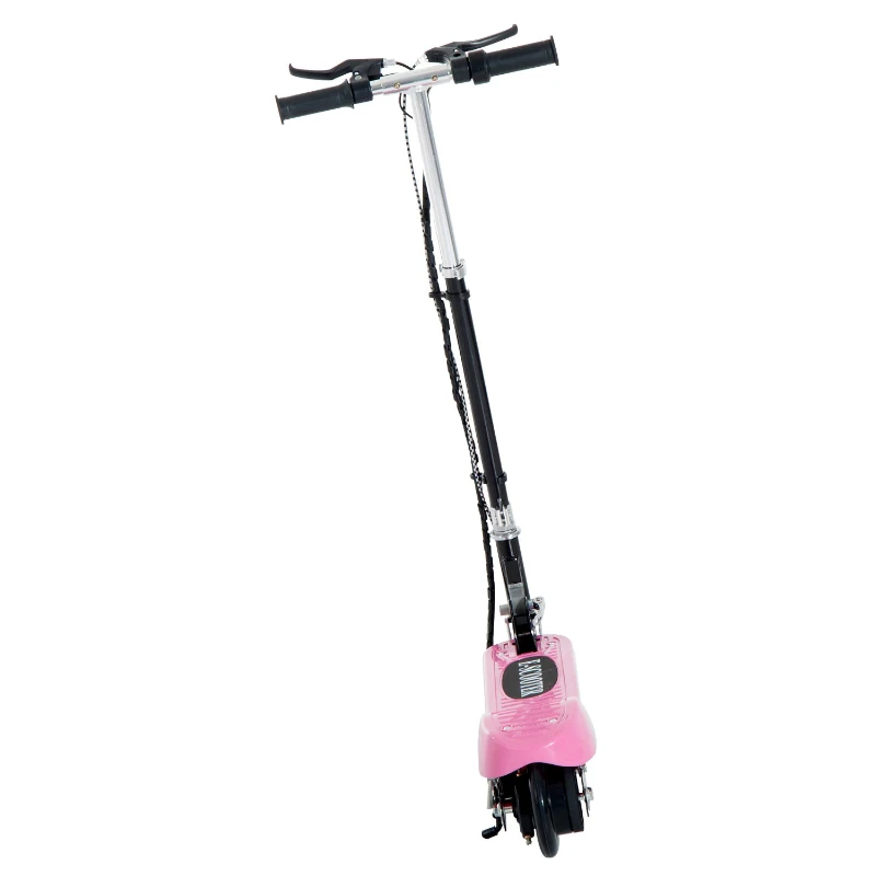 HOMCOM® E-Scooter Kinderroller Cityroller 120W klappbar Rosa